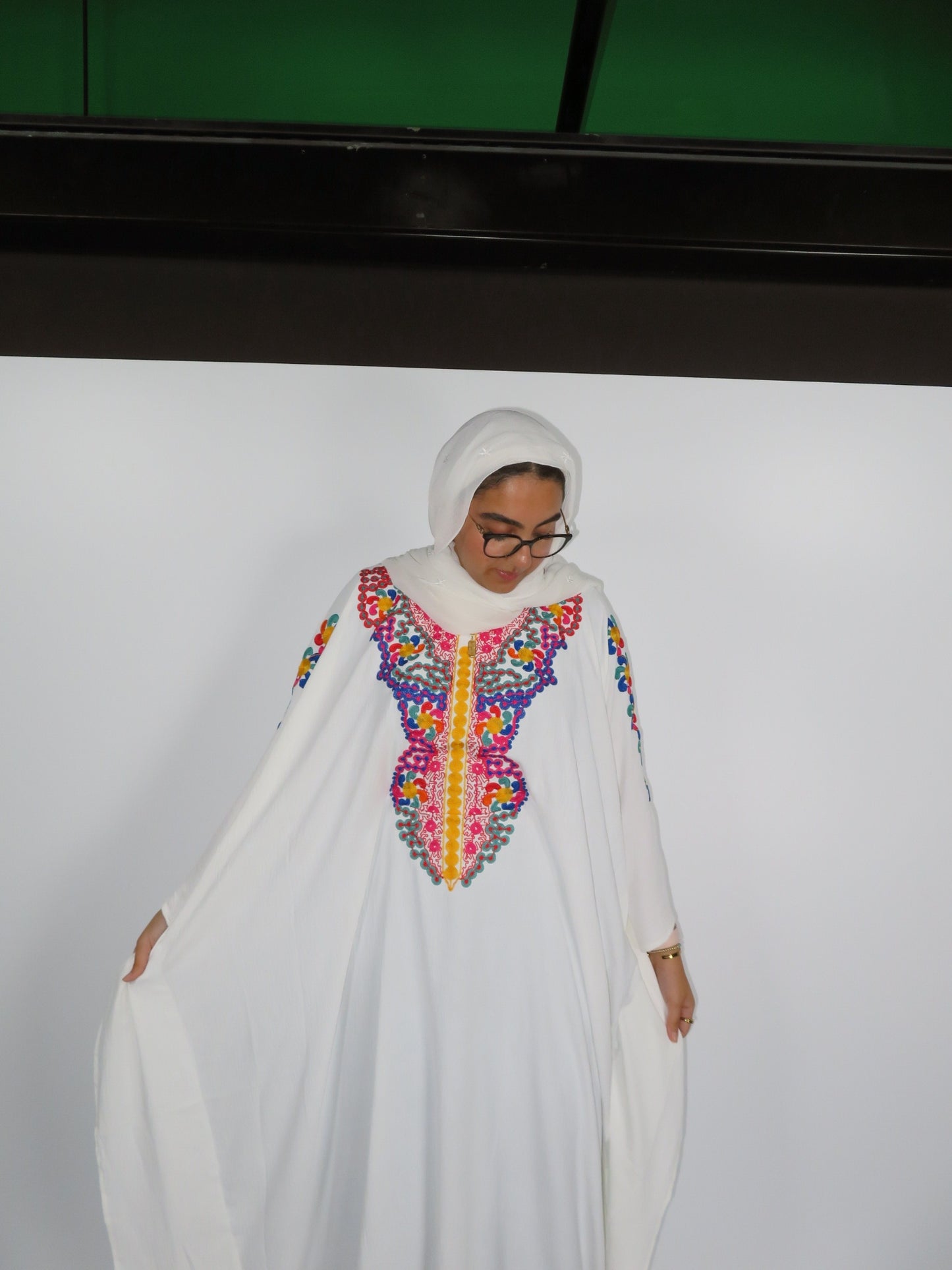 Nubian Butterfly Abaya (with tie inside)