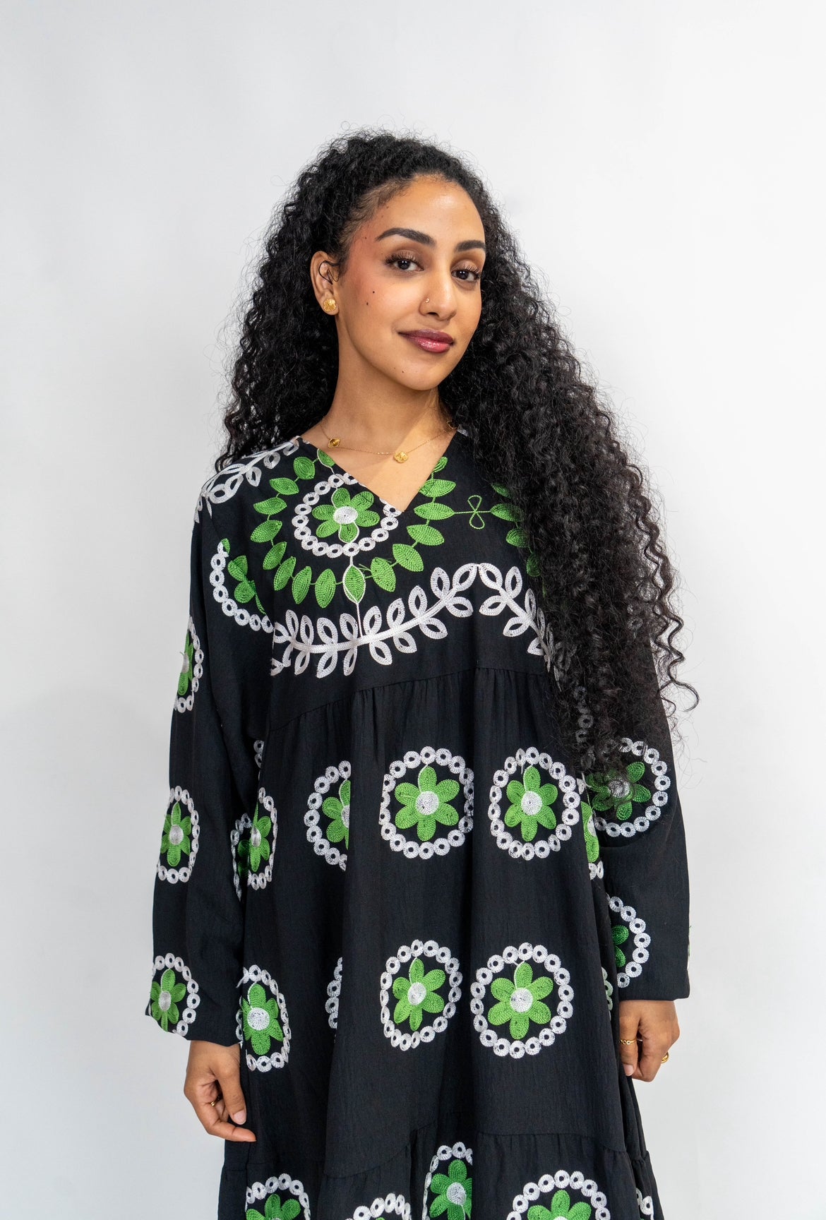 Green Nubian Heritage Dress