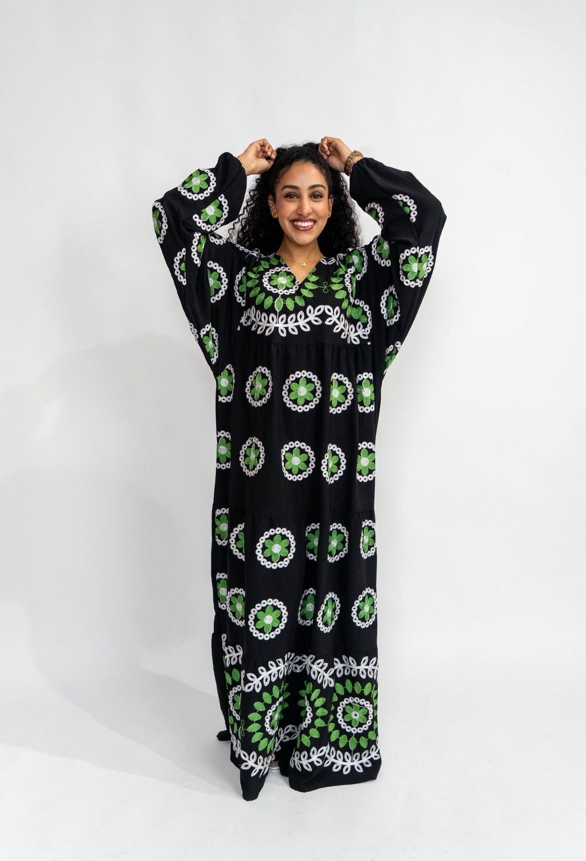 Green Nubian Heritage Dress