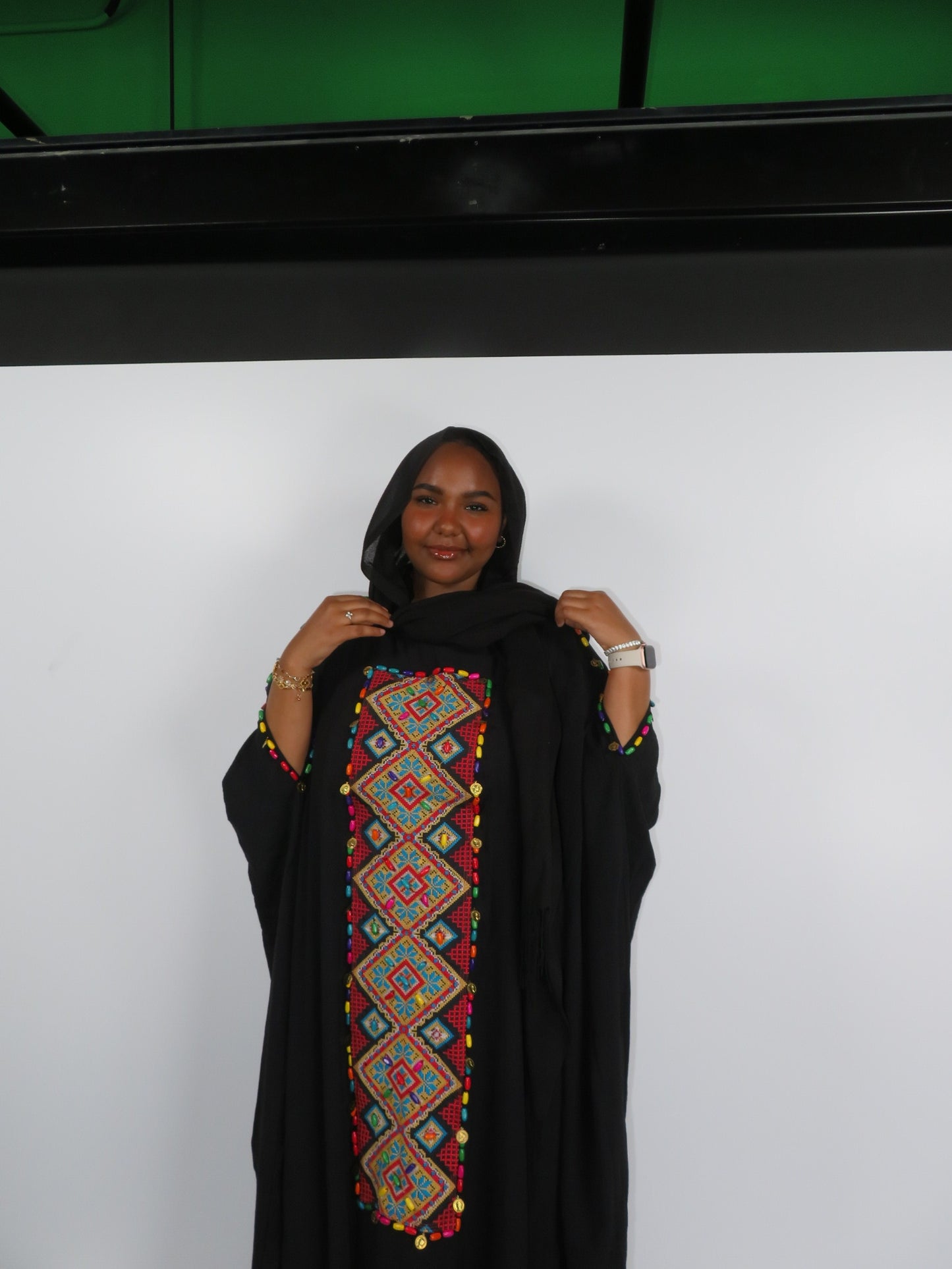 Sinawy Butterfly Abaya (with tie inside)