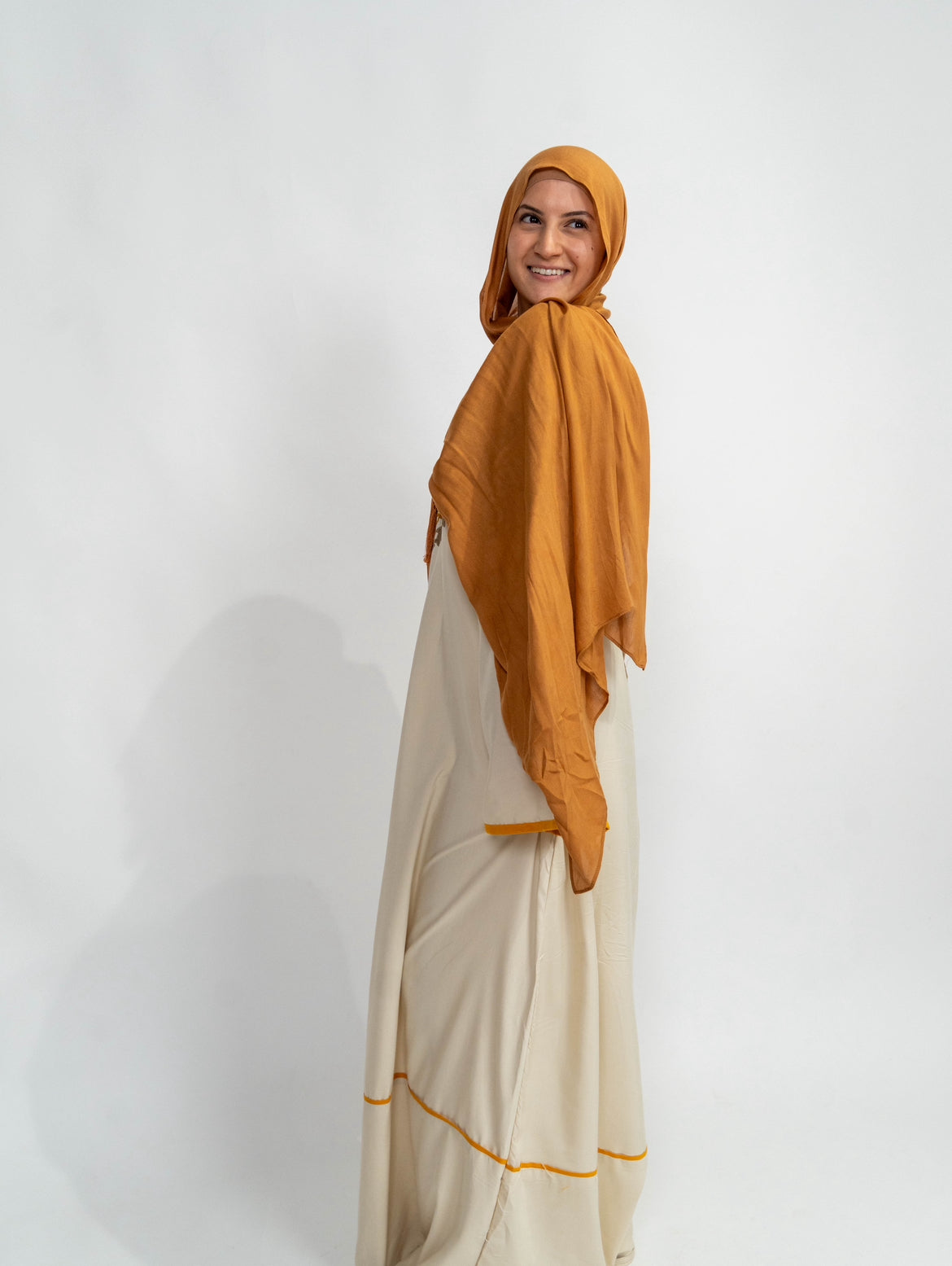 Golden Embrace Abaya