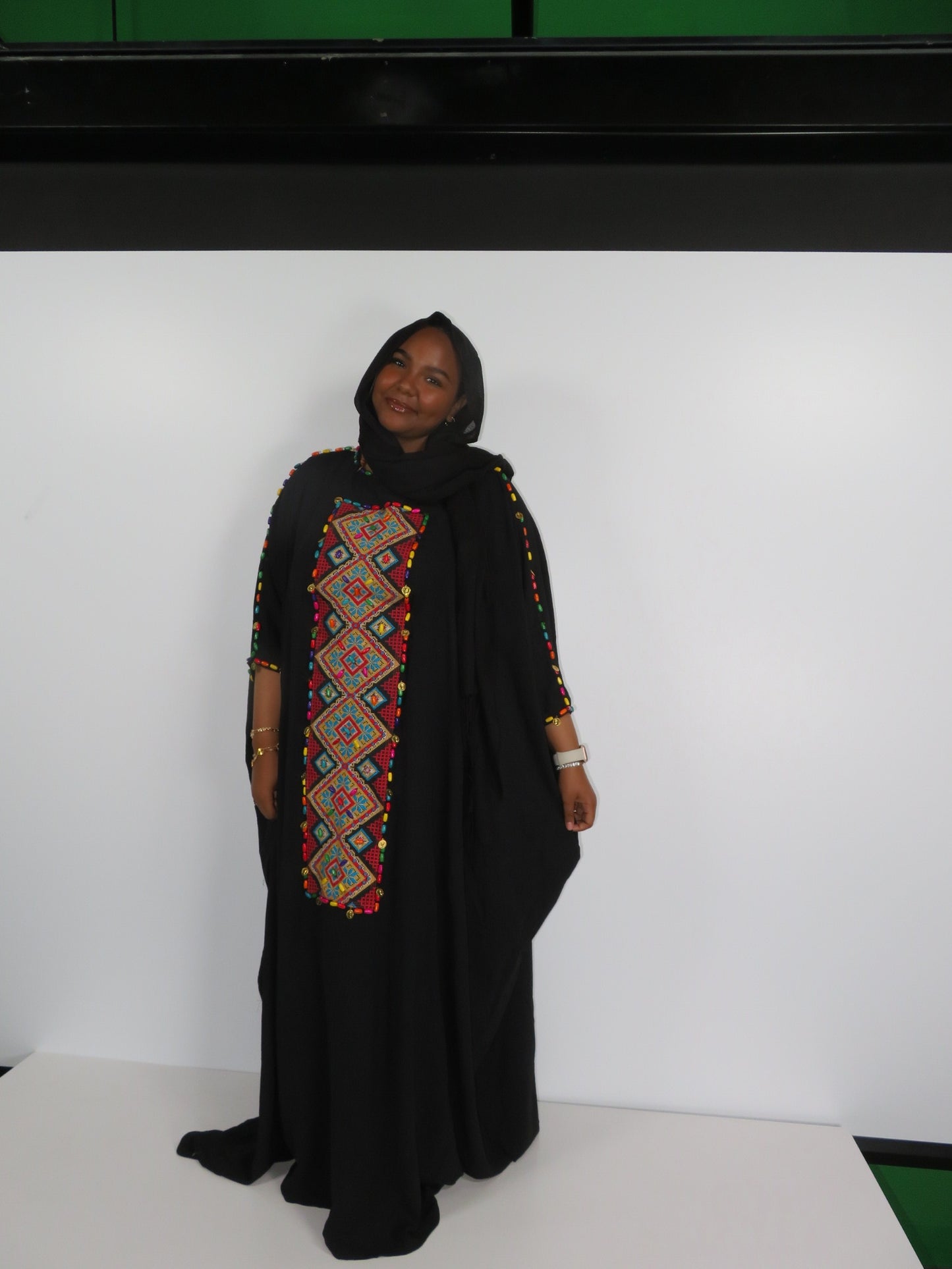 Sinawy Butterfly Abaya (with tie inside)