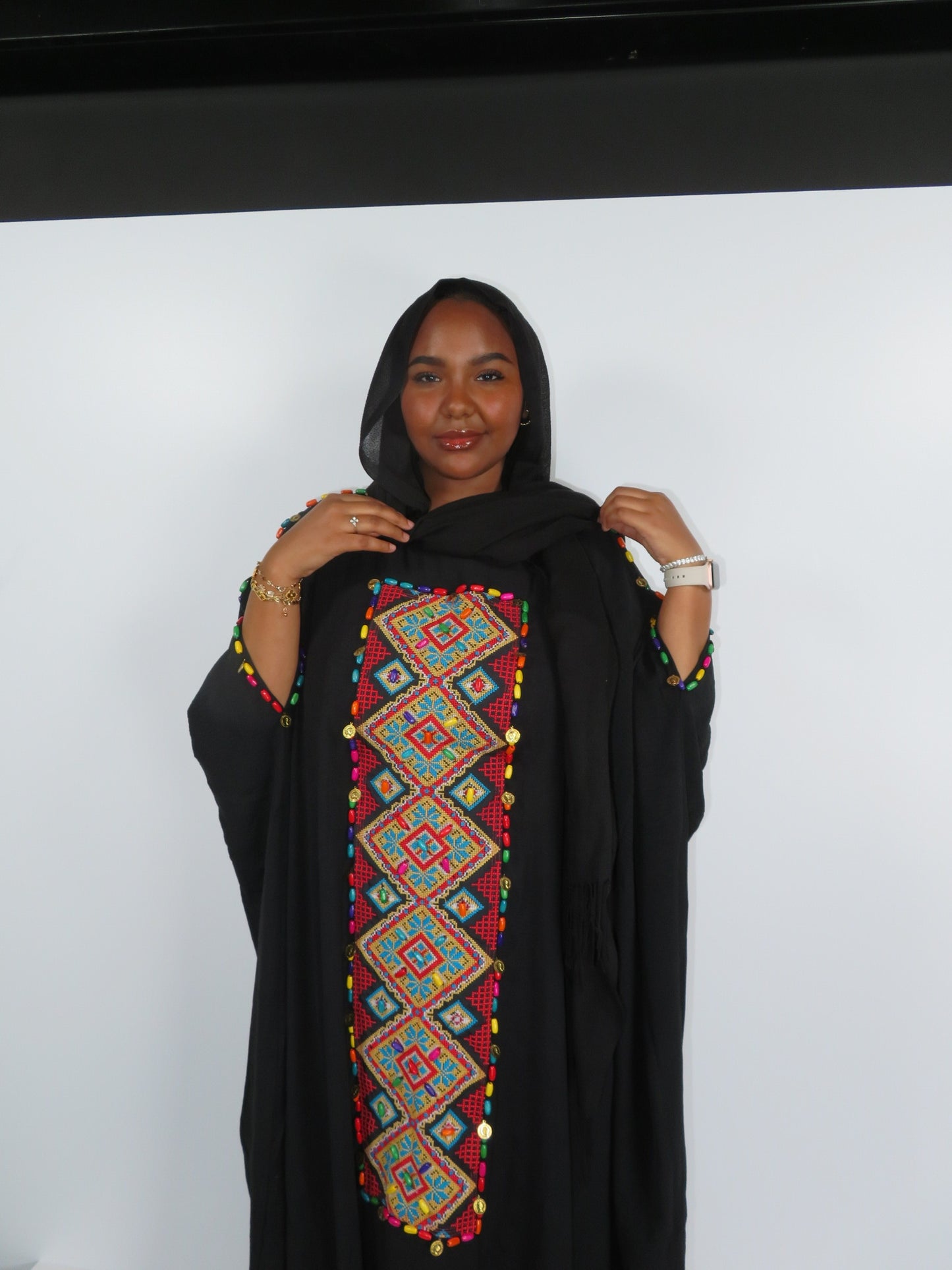 Sinawy Butterfly Abaya (with tie inside)