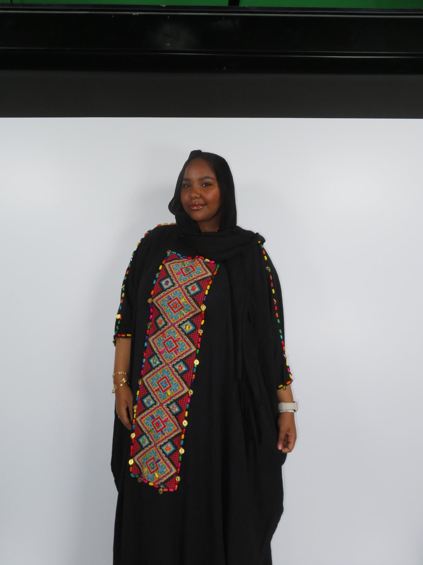 Sinawy Butterfly Abaya (with tie inside)