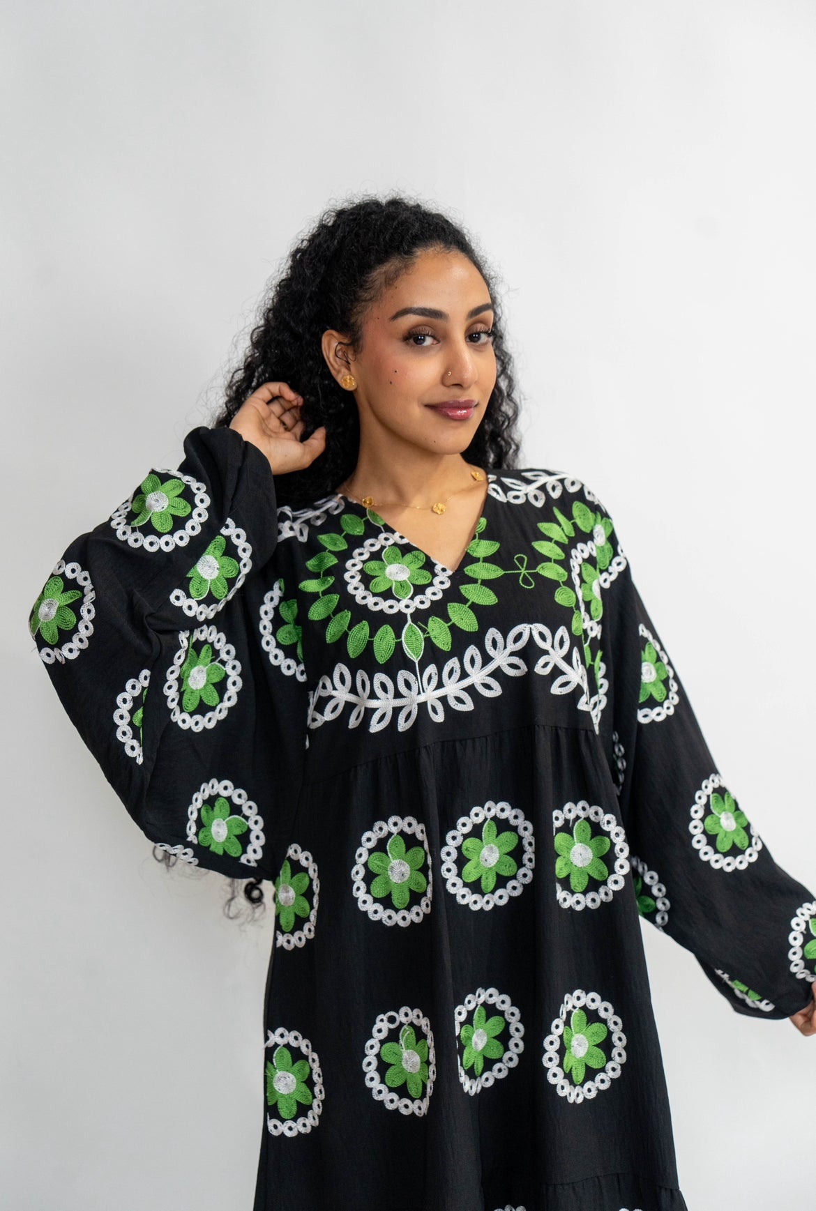 Green Nubian Heritage Dress