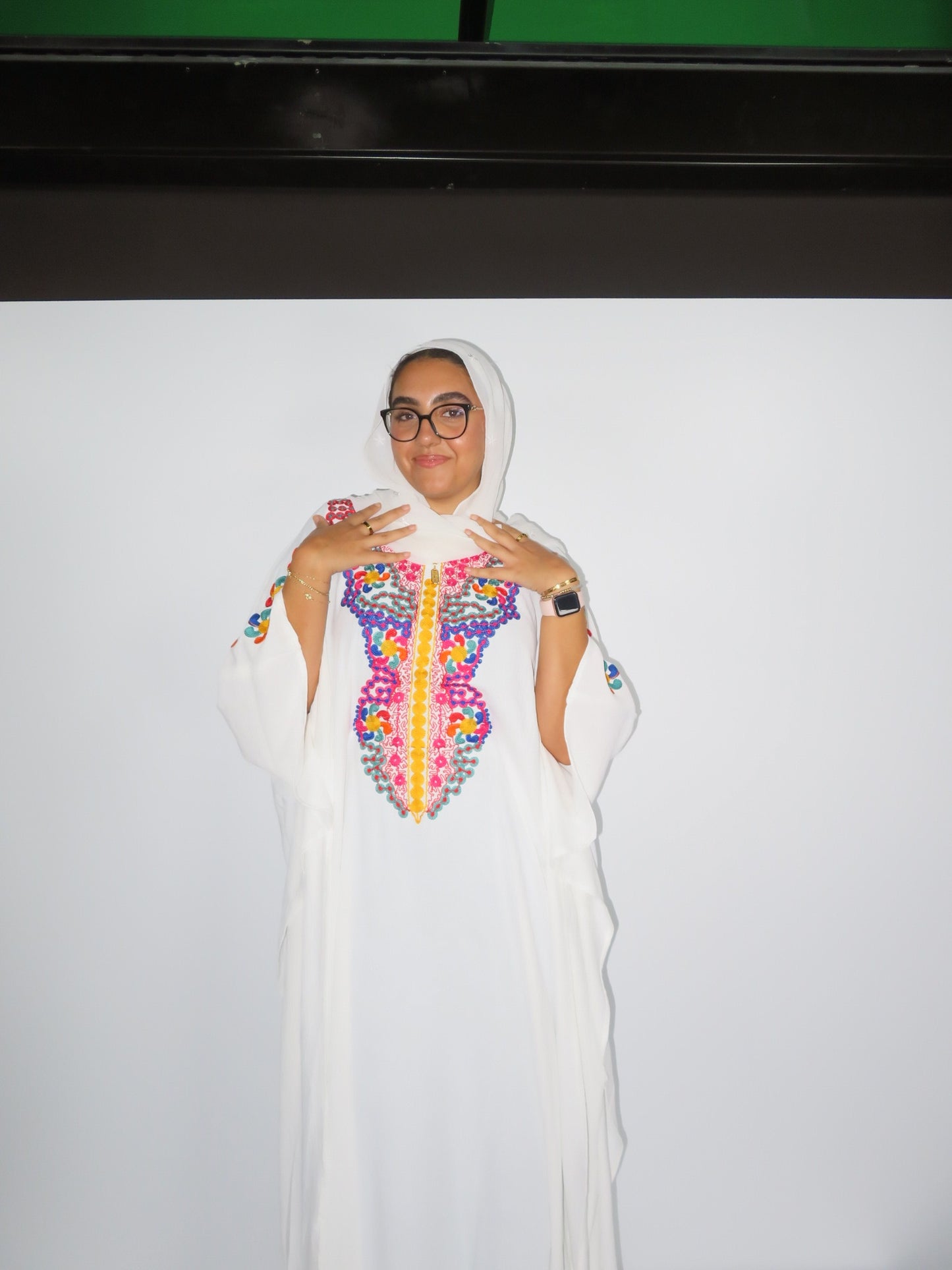 Nubian Butterfly Abaya (with tie inside)