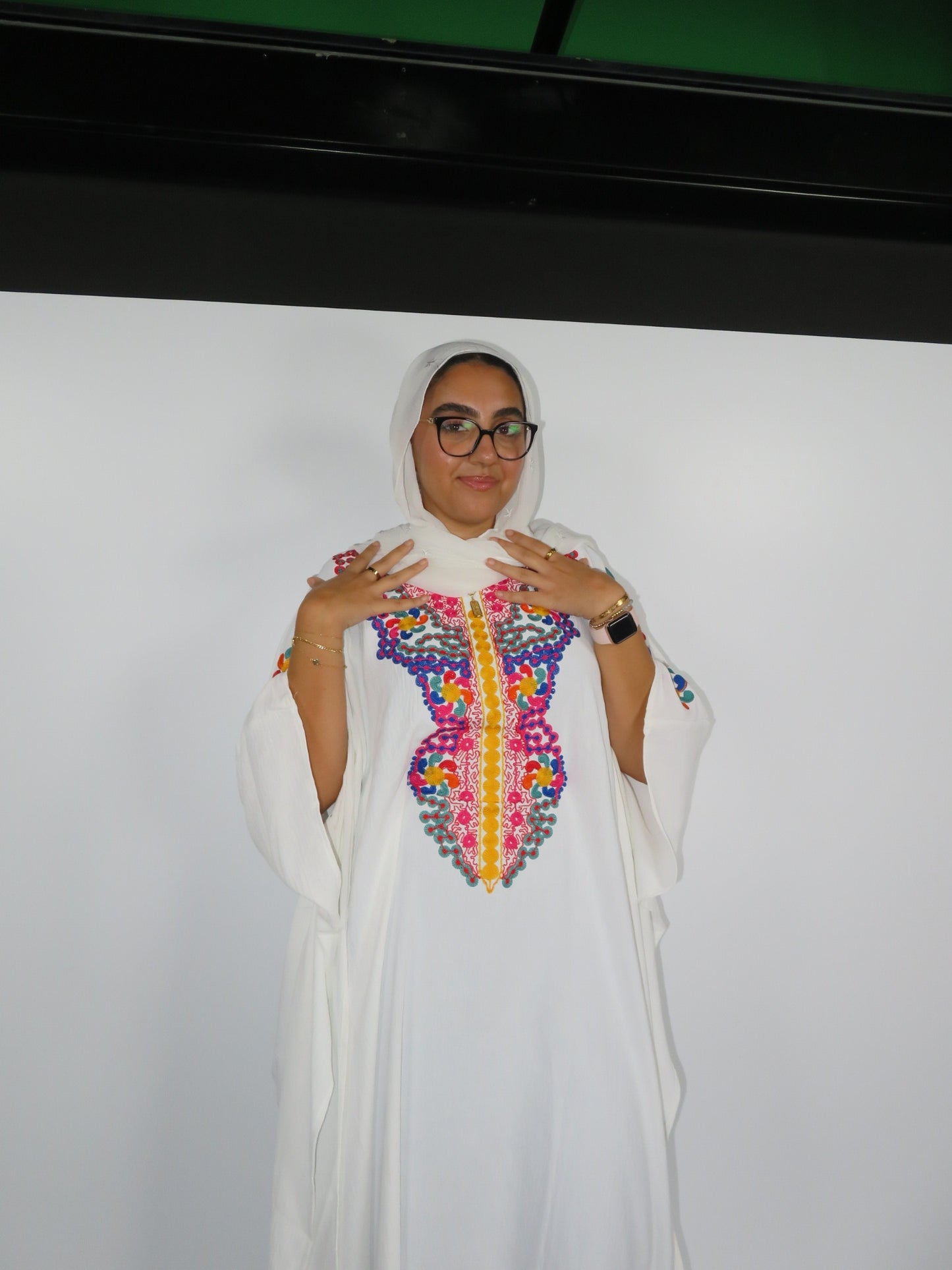 Nubian Butterfly Abaya (with tie inside)